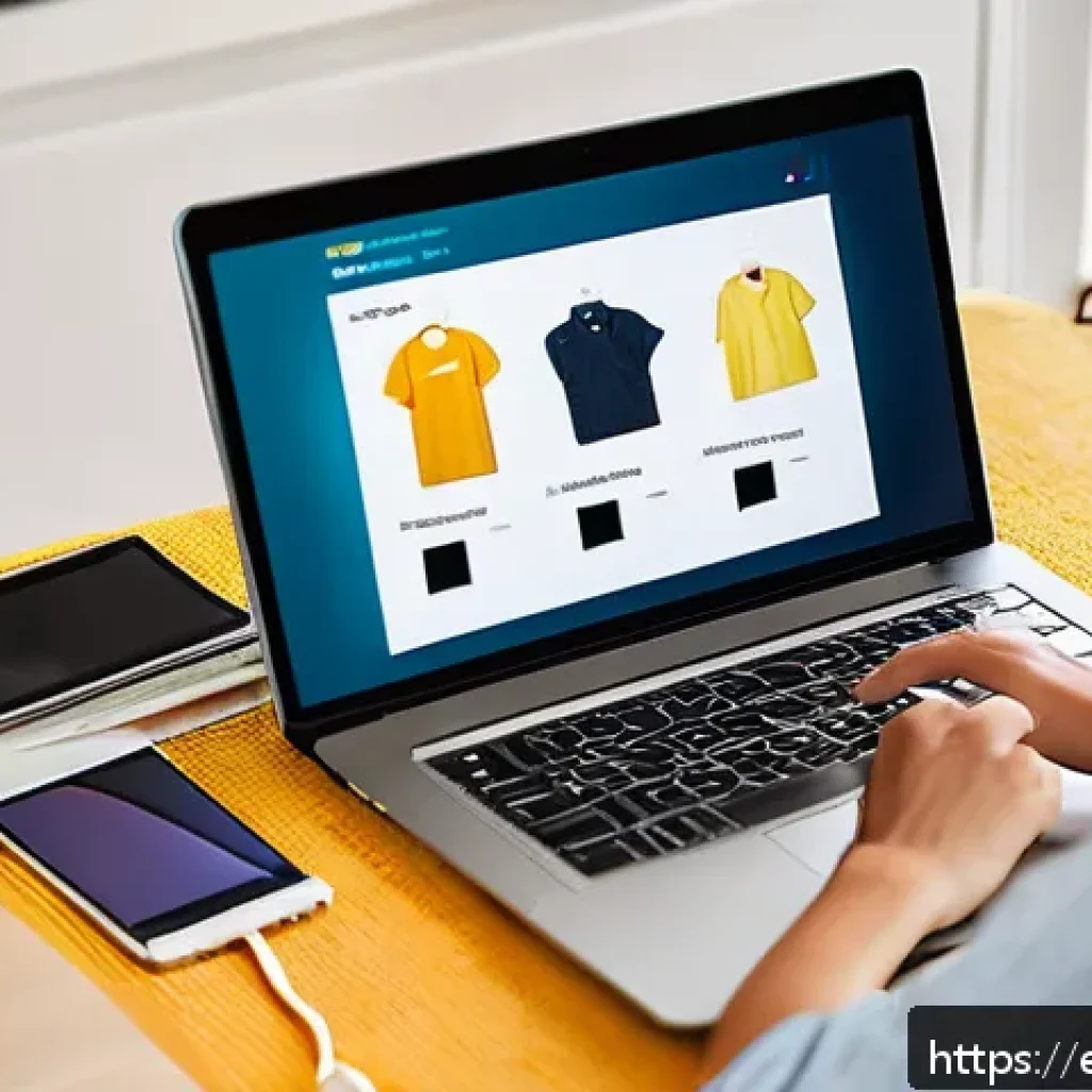 독일 온라인 쇼핑몰 추천 - A vibrant online shopping scene featuring a diverse group of Spanish-speaking young adults browsing ...